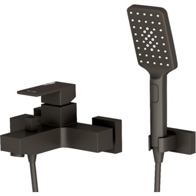 Смеситель для ванны WasserKRAFT Abens 2001 Черный матовый