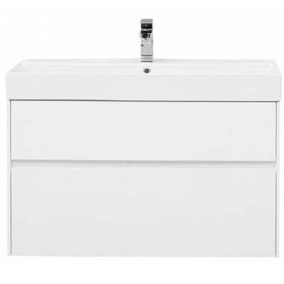Тумба под раковину Aquanet Бруклин 100 203961 подвесная Белая