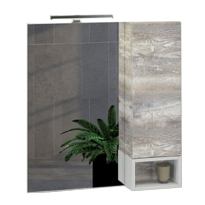 Зеркальный шкаф Comforty Турин 75 4144198 Дуб бежевый