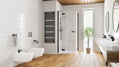 Дверь душевого уголка Radaway Essenza New PDD 90 L профиль Хром стекло прозрачное