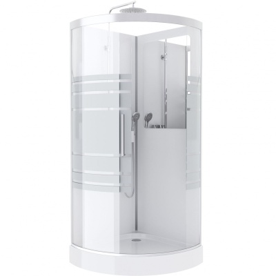 Душевая кабина AM.PM Chic 90х90 W81C-017-090MTA без гидромассажа