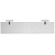 Стеклянная полка Duravit Karree 60 0099501000 Хром