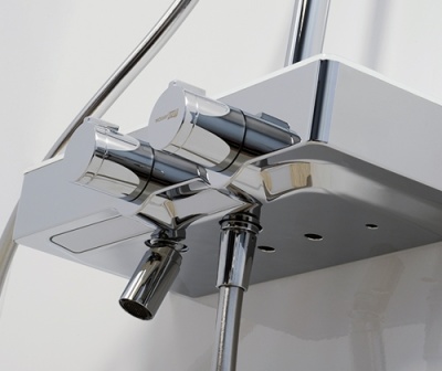 Душевая система WasserKRAFT Thermo A11301 с термостатом Хром