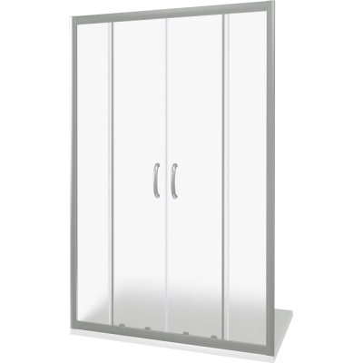 Душевая дверь в нишу Good Door Infinity WTW-TD-150 150 профиль Хром стекло прозрачное