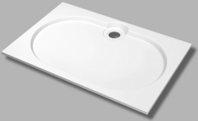 Поддон из литьевого мрамора Cezares Tray S AH 120x80x6 Белый Поддон из литьевого мрамора Cezares Tray S AH 120x80x6 Белый