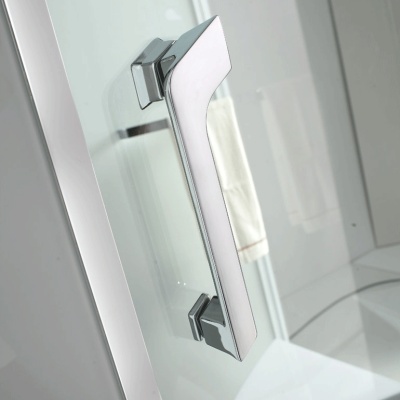 Душевая кабина Orans SR-89105S L white 120x90 с баней профиль Белый задние стенки Белые