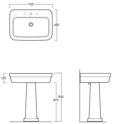 Раковина Simas Evolution Evo11 Белая Раковина Simas Evolution Evo11 Белая
