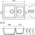 Кухонная мойка Mixline ML-GM30-328 537702 Бежевая