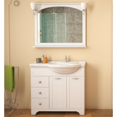 Тумба под раковину Dreja Antia 90 R 99.0407 Капучино