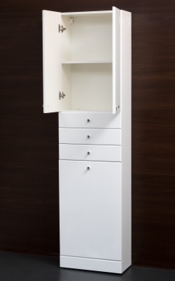 Шкаф пенал Cerutti SPA А-103 50 6628 Белый