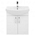 Тумба под раковину Aquanet Ирис 60 198380 Белая