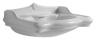 Раковина Azzurra Jubilaeum JUB200/90 bianco lucido, 1 отверстие под смеситель