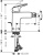 Смеситель для биде Hansgrohe Logis 71200000 Хром