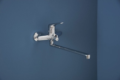 Смеситель для ванны Aquanet Conte SD91389A универсальный Хром