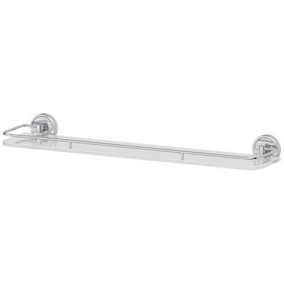 Стеклянная полка FBS Luxia 016 Хром