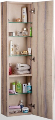 Тумба под раковину Aqwella Clarberg Papyrus Wood 100 Pap-w.01.10/LIGHT подвесная Светлое дерево