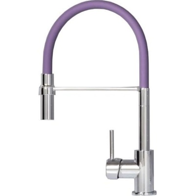 Смеситель для кухни Aquanet FF6215 189338 Хром Фиолетовый