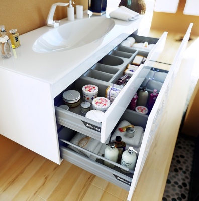 Тумба под раковину Aqwella Clarberg Dune 120 DUN0112 подвесная Белая