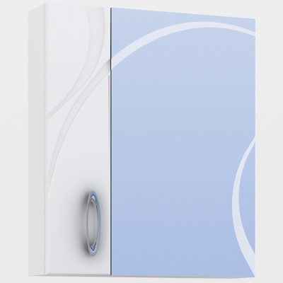 Зеркальный шкаф Vigo Mirella 60 Белый