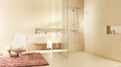 Душевая система Grohe Rainshower F-Series System 27469000 с термостатом Хром