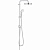 Душевая система Grohe Tempesta System 210 26381001 Хром