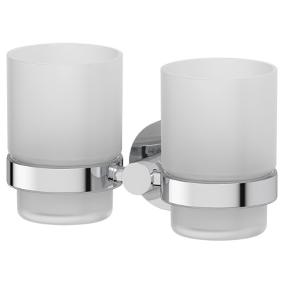 Стакан для зубных щеток Artwelle Harmonie HAR 013 двойной Хром