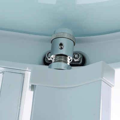 Душевая кабина Orans SR-86152 AR 110x80 с гидромассажем профиль Белый задние стенки Белые