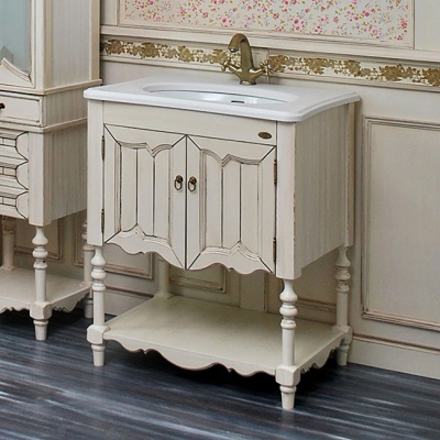 Тумба с раковиной Атолл Флоренция Ivory old