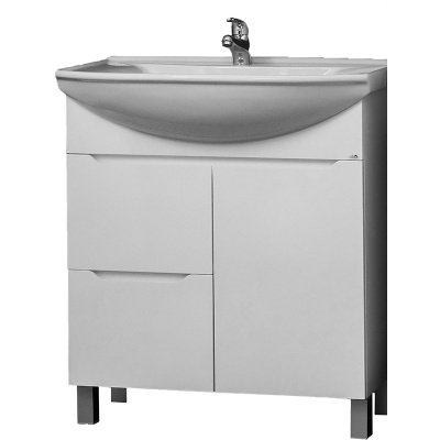 Тумба под раковину Cerutti SPA Диана 75 6705 Белая