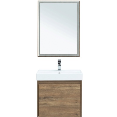 Тумба под раковину Aquanet Nova Lite 60 249511 подвесная Дуб рустикальный