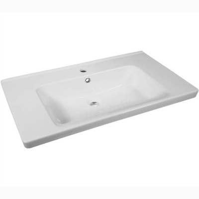 Комплект мебели для ванной Opadiris Сити 80 подвесной Белый матовый