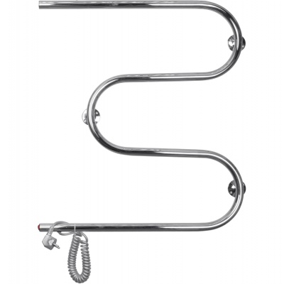 Полотенцесушитель электрический Domoterm М-образный DMT 107-25 60*50 EK L Хром