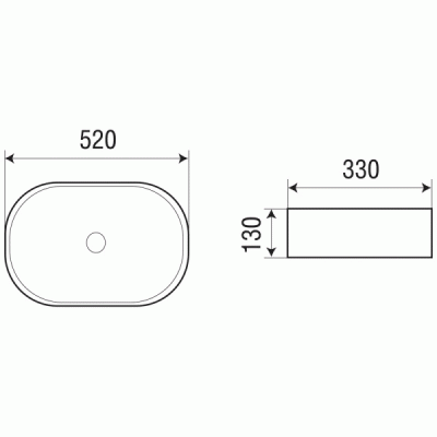 Раковина-чаша WeltWasser Elbach 1048 52 10000003860 Белый глянец
