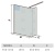 Душевая перегородка WeltWasser WW400 90G+30G 10000002947 профиль Хром стекло прозрачное