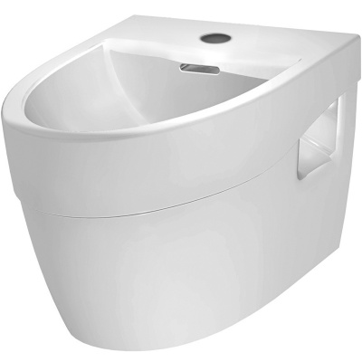 Биде AM.PM Bliss L C533411WH подвесное без крышки