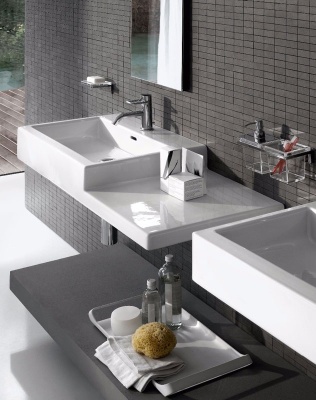 Раковина Laufen Living City 100 8.1843.2 чаша слева