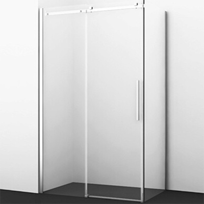 Душевой уголок WasserKRAFT Alme 15R35 140x80 профиль Хром стекло прозрачное