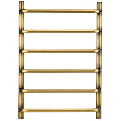 Полотенцесушитель водяной Domoterm Стефано П6 400*600 АБР Античная бронза