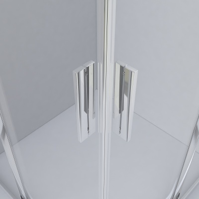 Душевой уголок Vincea Garda 120x90 VSJ-1G129CL профиль Хром стекло прозрачное
