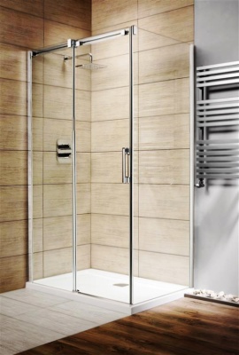 Дверь для душевого уголка Radaway Espera KDJ 110x200 профиль хром, стекло прозрачное, петли слева