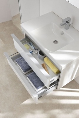 Тумба под раковину Jacob Delafon Odeon Up 80 EB895-N18 подвесная Белая