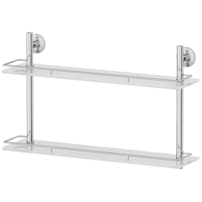 Стеклянная полка FBS Standard 065 Хром