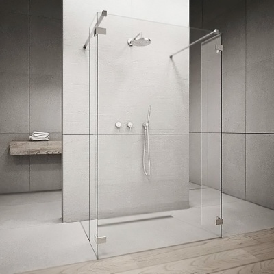 Душевая стенка Radaway Euphoria W4 Walk-in 120 фурнитура Хром стекло прозрачное