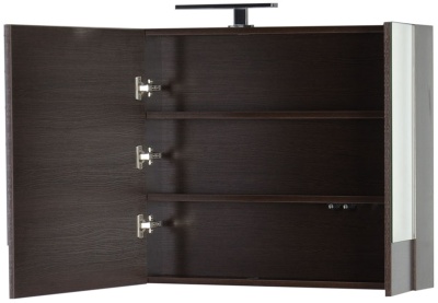 Зеркальный шкаф Aquanet Нота 100 168879 Черный