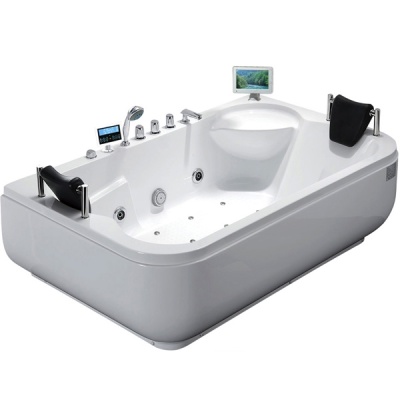 Акриловая ванна Gemy G9085 O L 180х116 L с гидромассажем