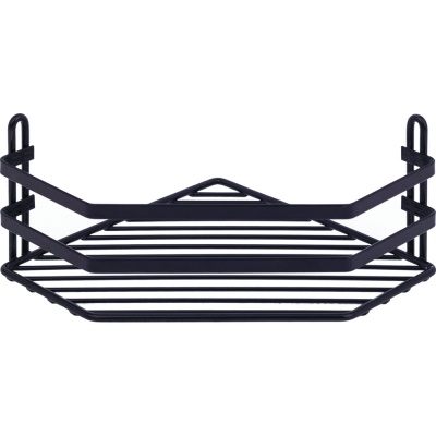 Полка корзина Tekno-tel ES077B угловая Черная