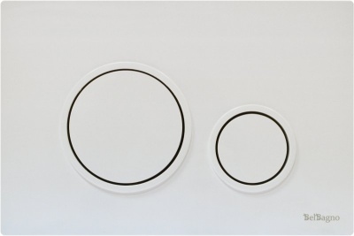 Клавиша смыва BelBagno Circle BB-P47130 Белая