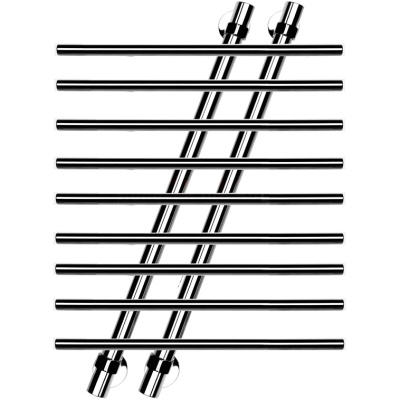 Водяной полотенцесушитель Ника Bamboo ЛБ7 60x50 Хром