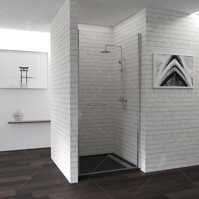 Душевая дверь в нишу RGW Passage PA-03 70 профиль Хром глянцевый стекло прозрачное