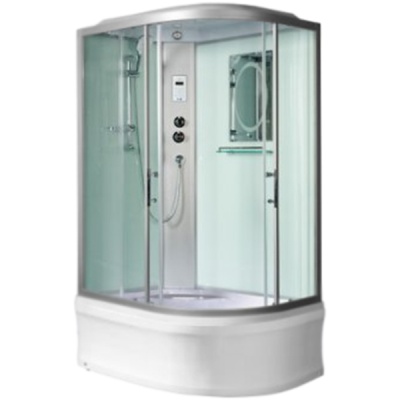 Душевая кабина WeltWasser WW500 Halle 1203 120x90 10000003314 L профиль Хром стекло прозрачное